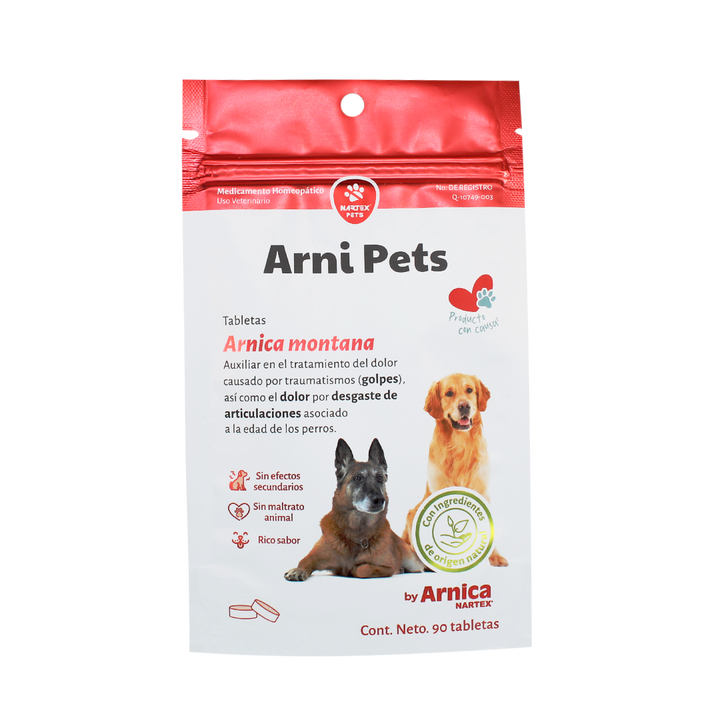 Suplemento Arni Pets Nartex 90 tabletas