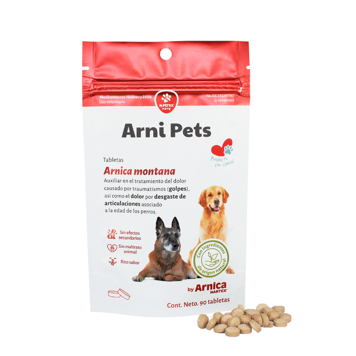 Suplemento Arni Pets Nartex 90 tabletas