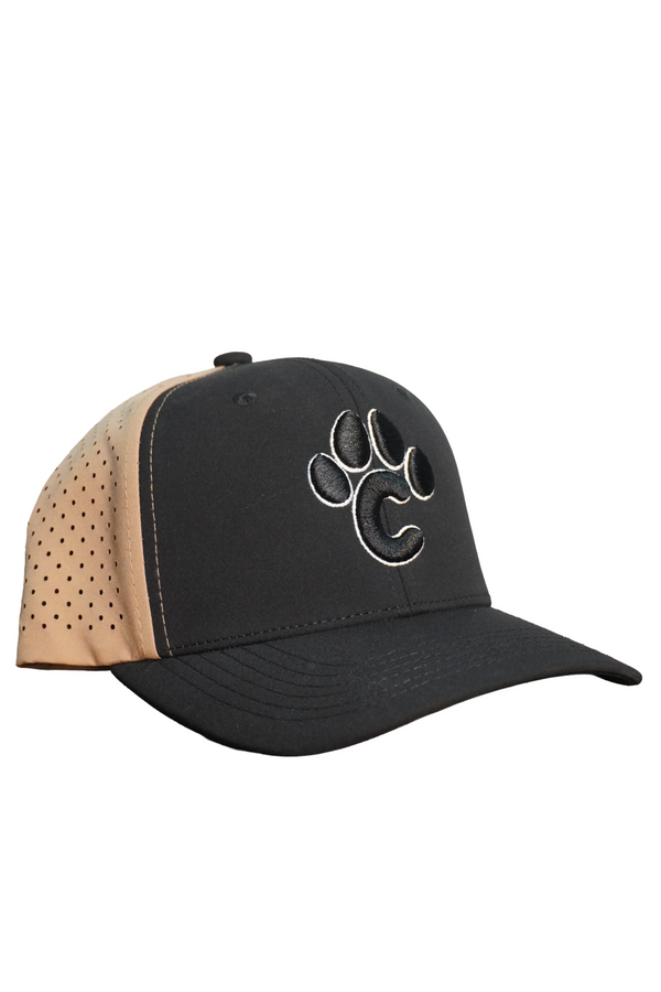 Gorra High Performance negra/beige