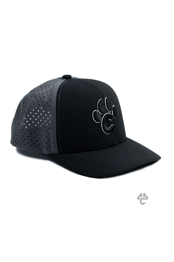 Gorra High Performance negra/gris