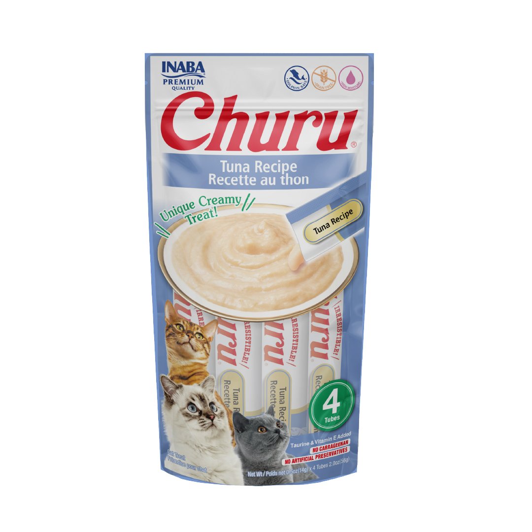 Premios para gato Churu 4 sticks de atún