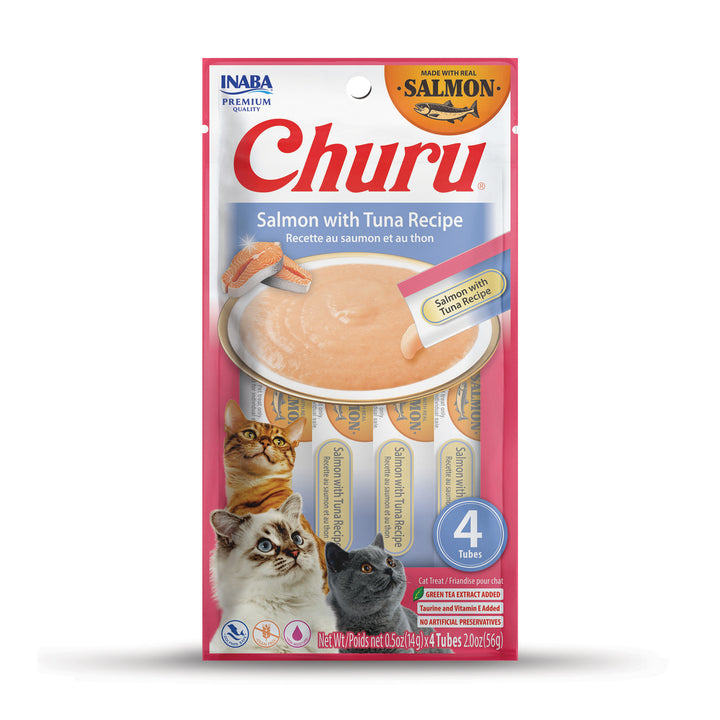 Premios para gato Salmón y atún 4 sticks